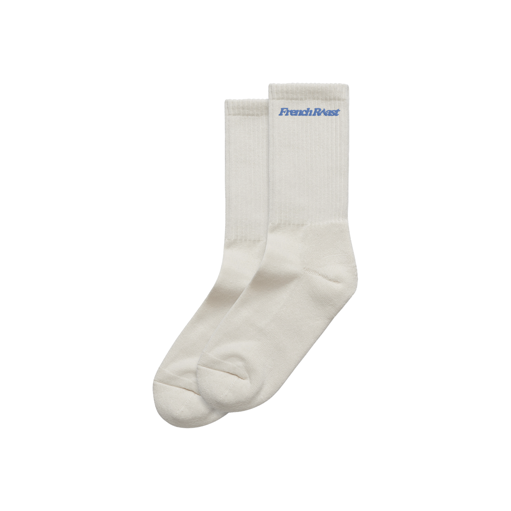 French Roast Embroidered Logo Arctic Socks