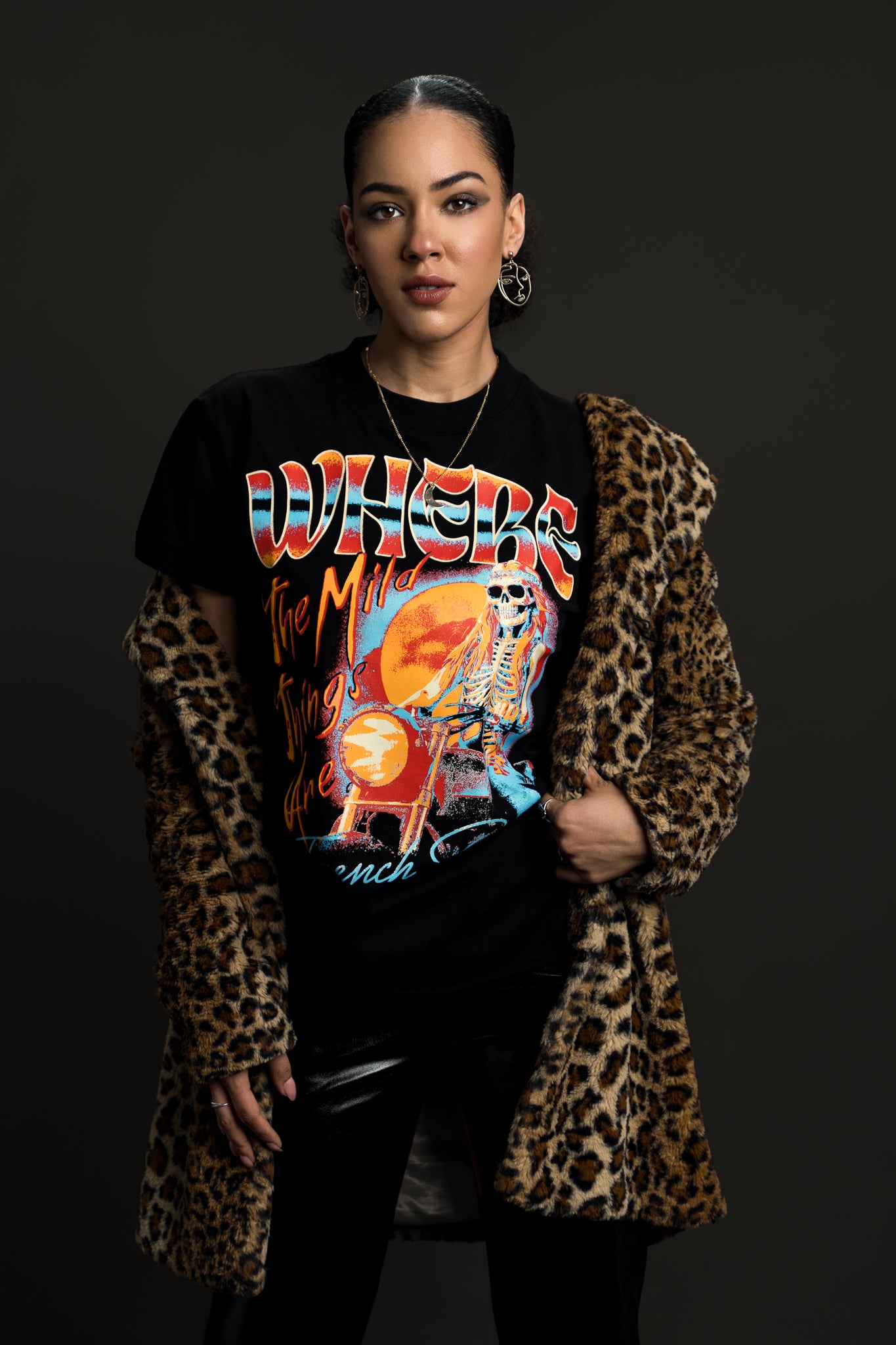 Where The Mild Things Are Slashed Tee – Jaime French